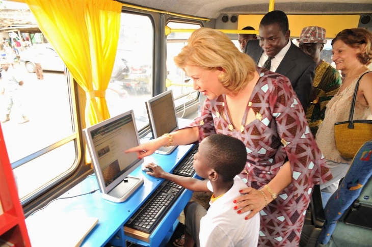 Après six mois passés dans la commune: Le Bibliobus de 